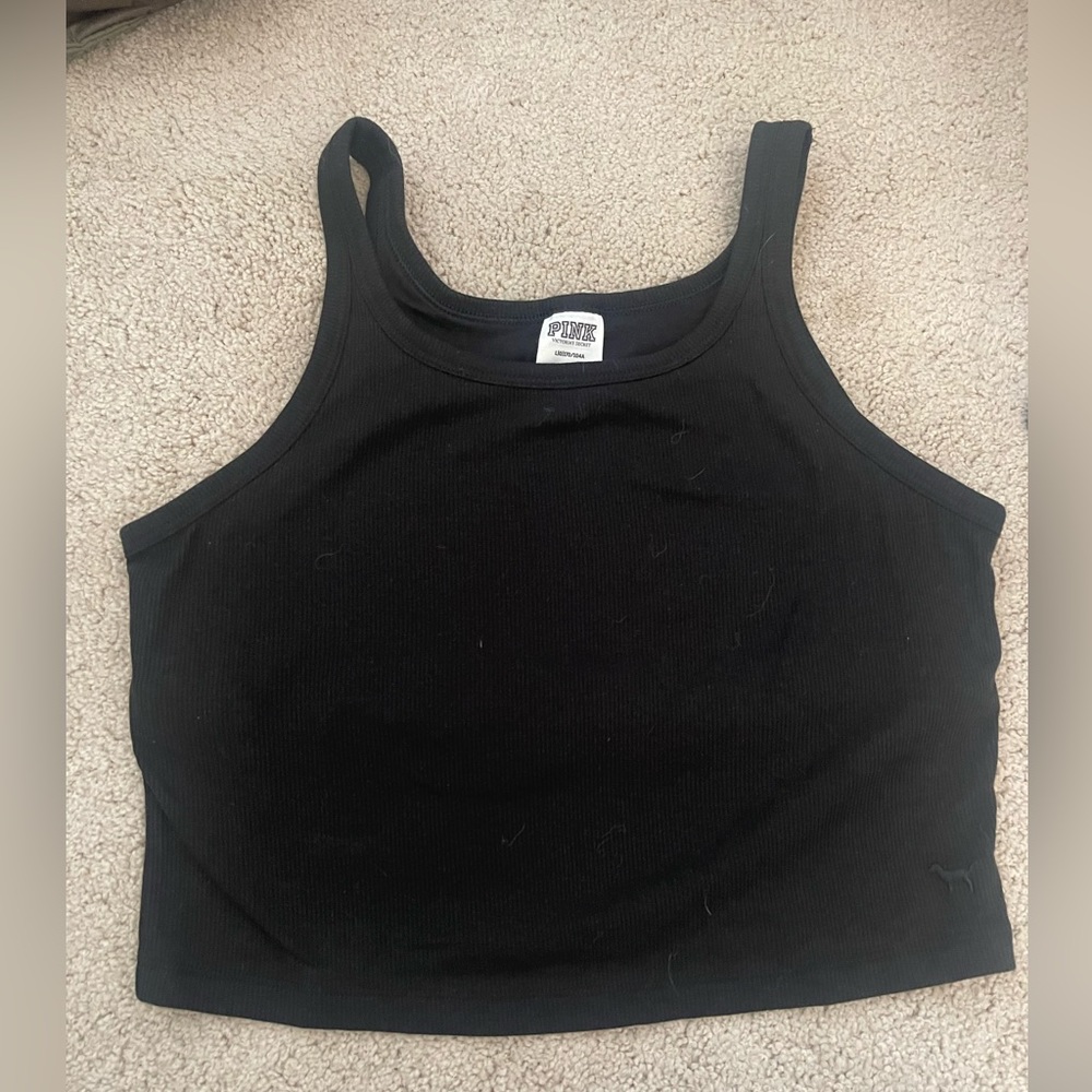 PINK brand black tank top